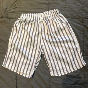 Mens Athletic Striped Shorts - never worn